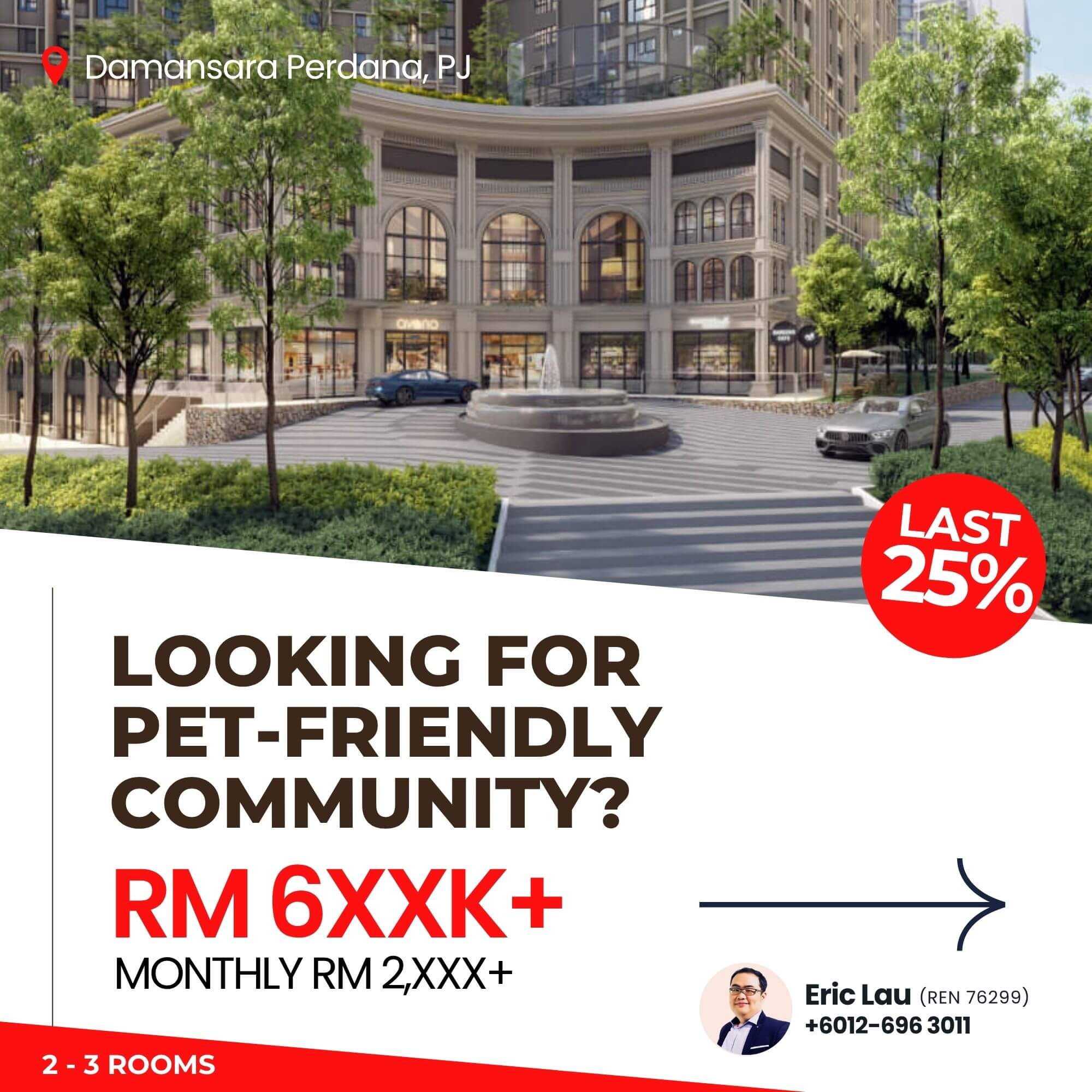 The Aldenz Pet friendly condo in PJ Eric Lau REN76299 +6012
